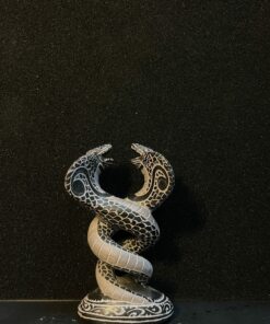 Kundalini Statue (2 verschlungene Schlangen)