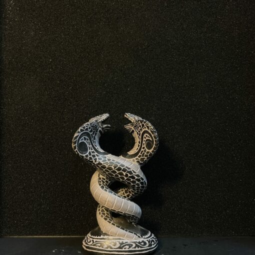 Kundalini Statue (2 verschlungene Schlangen)